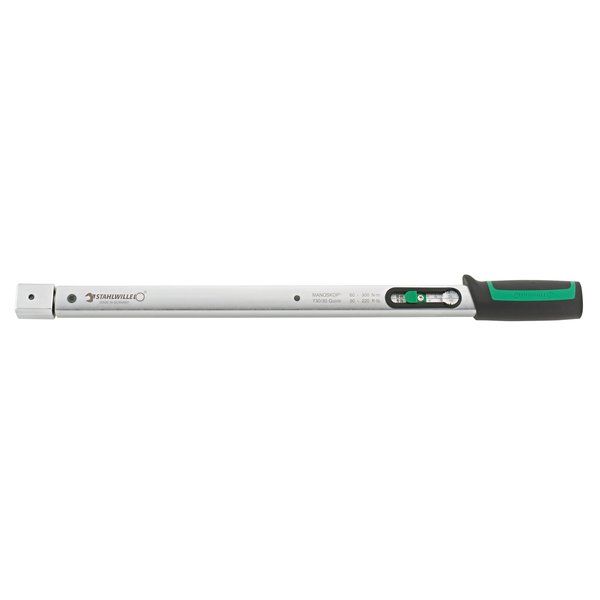 Stahlwille Tools Service-MANOSKOP torque wrench w.mount f. insert tools No.730/30 QUICK 60-300 N·m mount 14x18 mm 50184030
